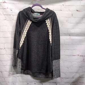 Maurice's Long-sleeved Cowl Neck Shirt Women's Size XL